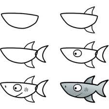225x225 How To Draw A Shark ! For My Kiddos Shark, Shark