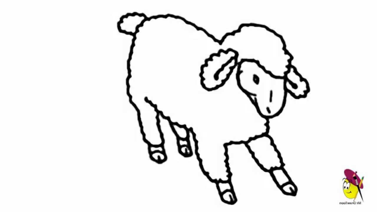 1280x720 Farm Animal Drawing Pics Farm Sheep