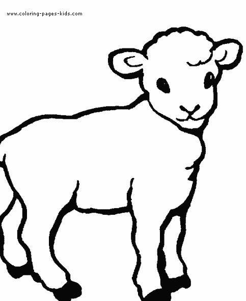 483x590 Simple Animal Coloring Pages Animals Coloring Pages
