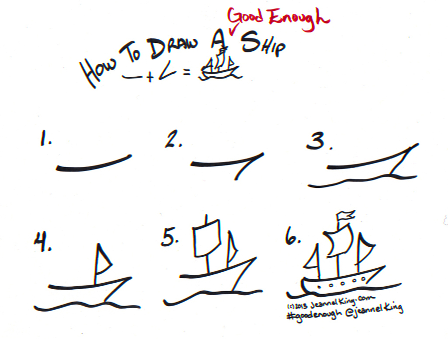 900x680 How To Draw A Good Enough Ship