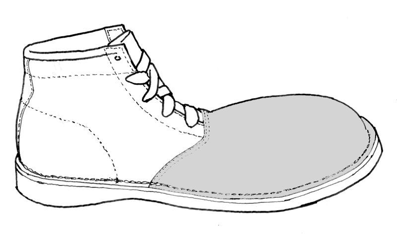 Easy Shoe Drawing at GetDrawings | Free download