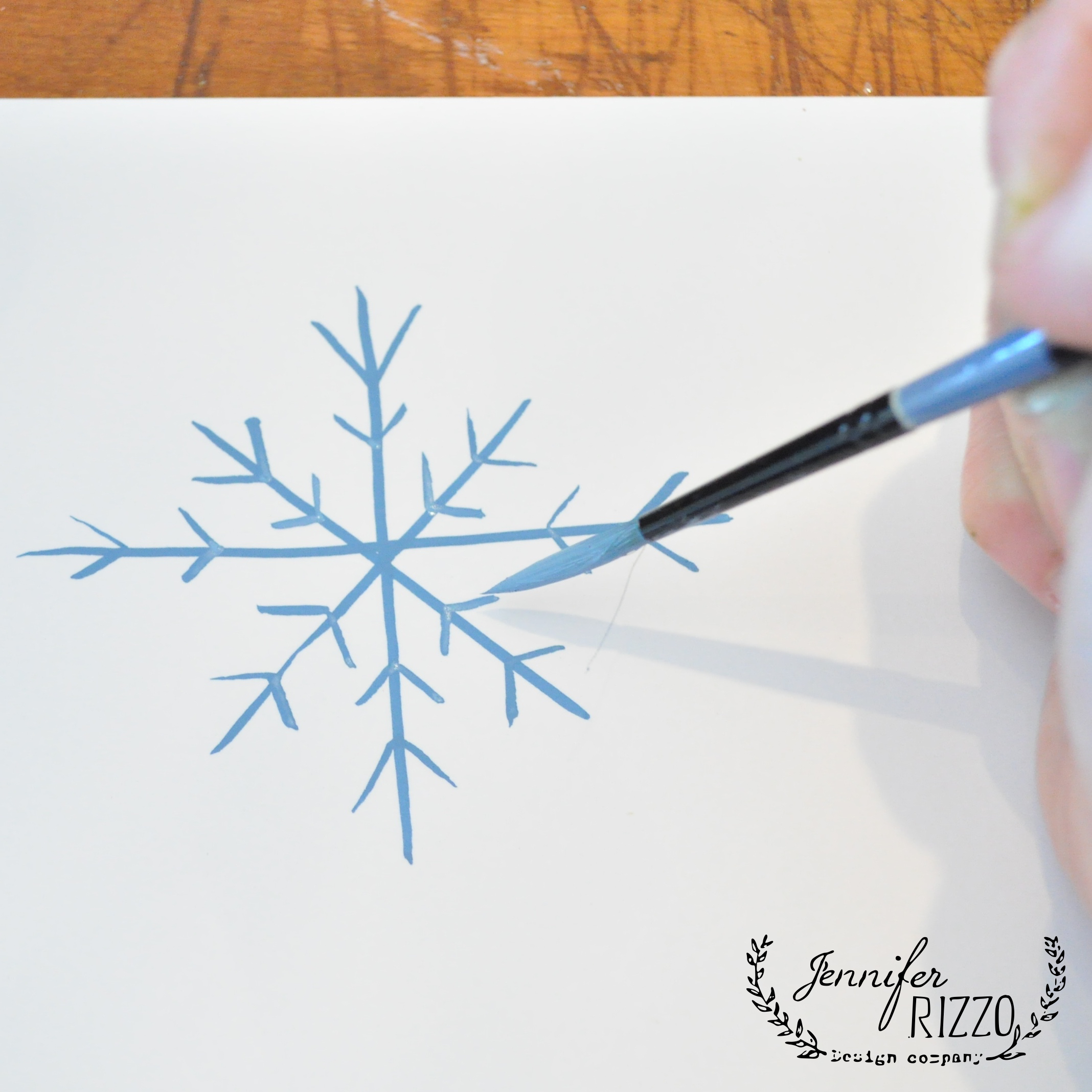 2136x2136 How To Paint A Snowflake