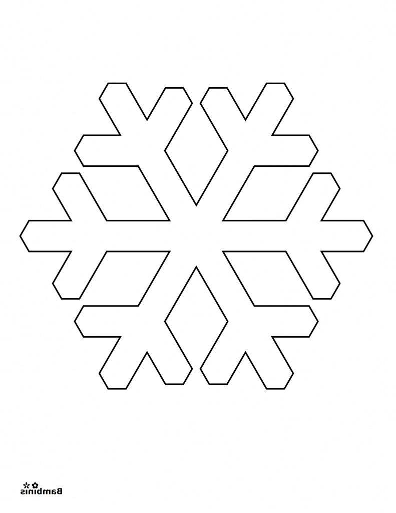 791x1024 Snowflake Drawing Easy How To Draw A Snowflake Easy