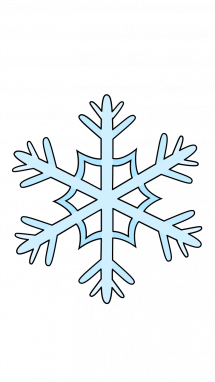 215x382 How To Draw Snowflake, Winter, Snow, Easy Step By Step Drawing