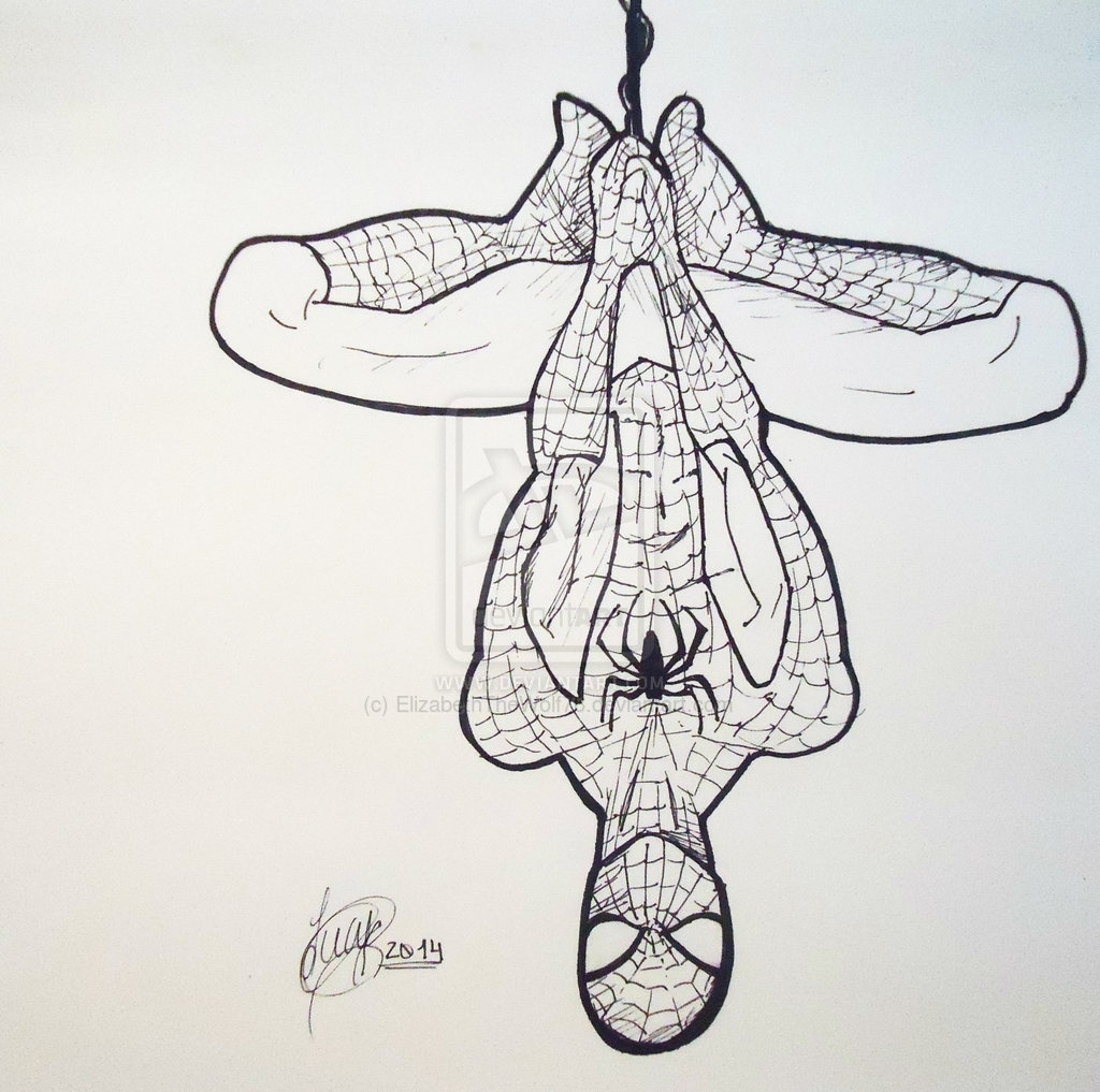 1024x1017 Spiderman Drawings In Pencil Easy Spiderman Face Pencil Sketch How