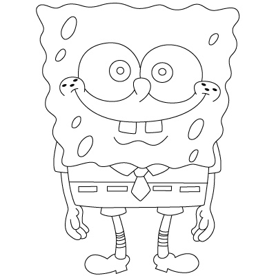 400x400 How To Draw Disney Cartoons How To Draw Spongebob Fun Drawing