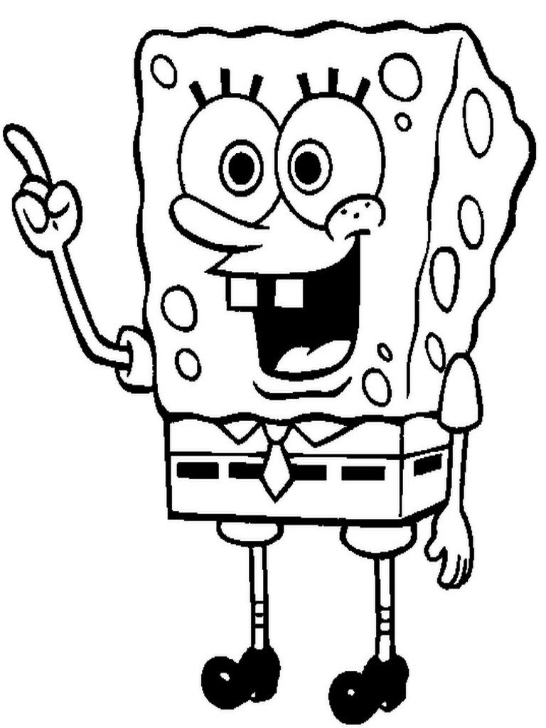 768x1024 Easy Spongebob Drawing How To Draw Spongebob Squarepants