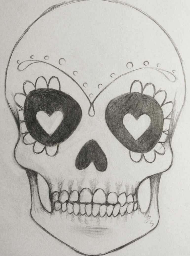 770x1037 Skull Tattoosfever Page 38 Drawings Sugar