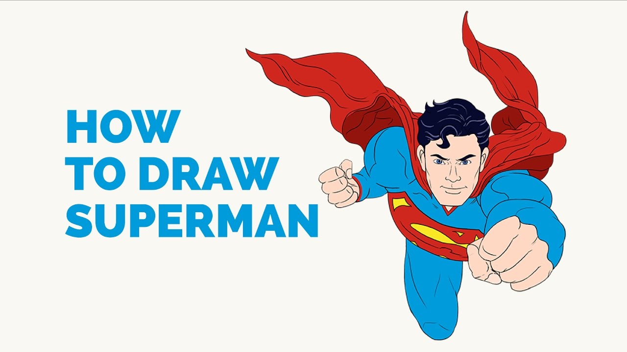 1280x720 How To Draw Superman