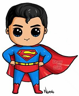 267x324 Superman Artdrawings Kawaii, Drawings And Cartoon