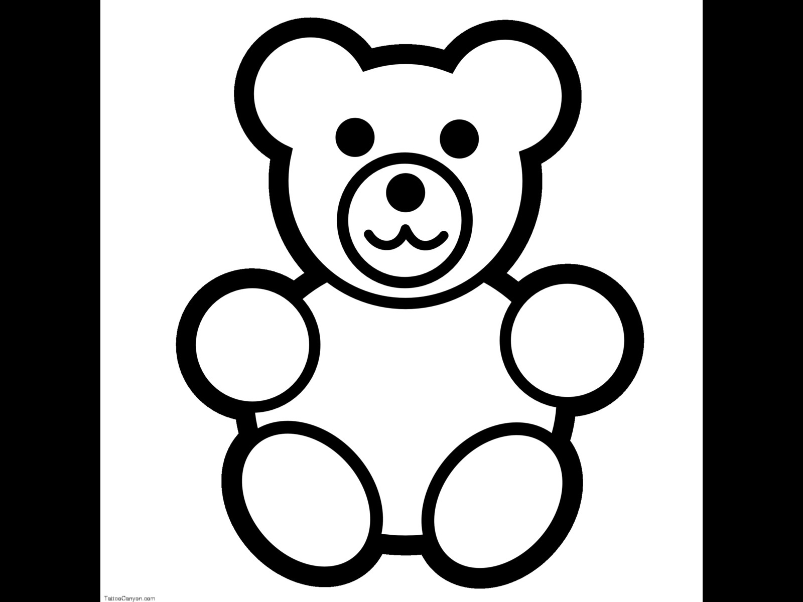 1600x1200 Easy Teddy Bear Drawing Teddy Bear Drawing Free Download Clip