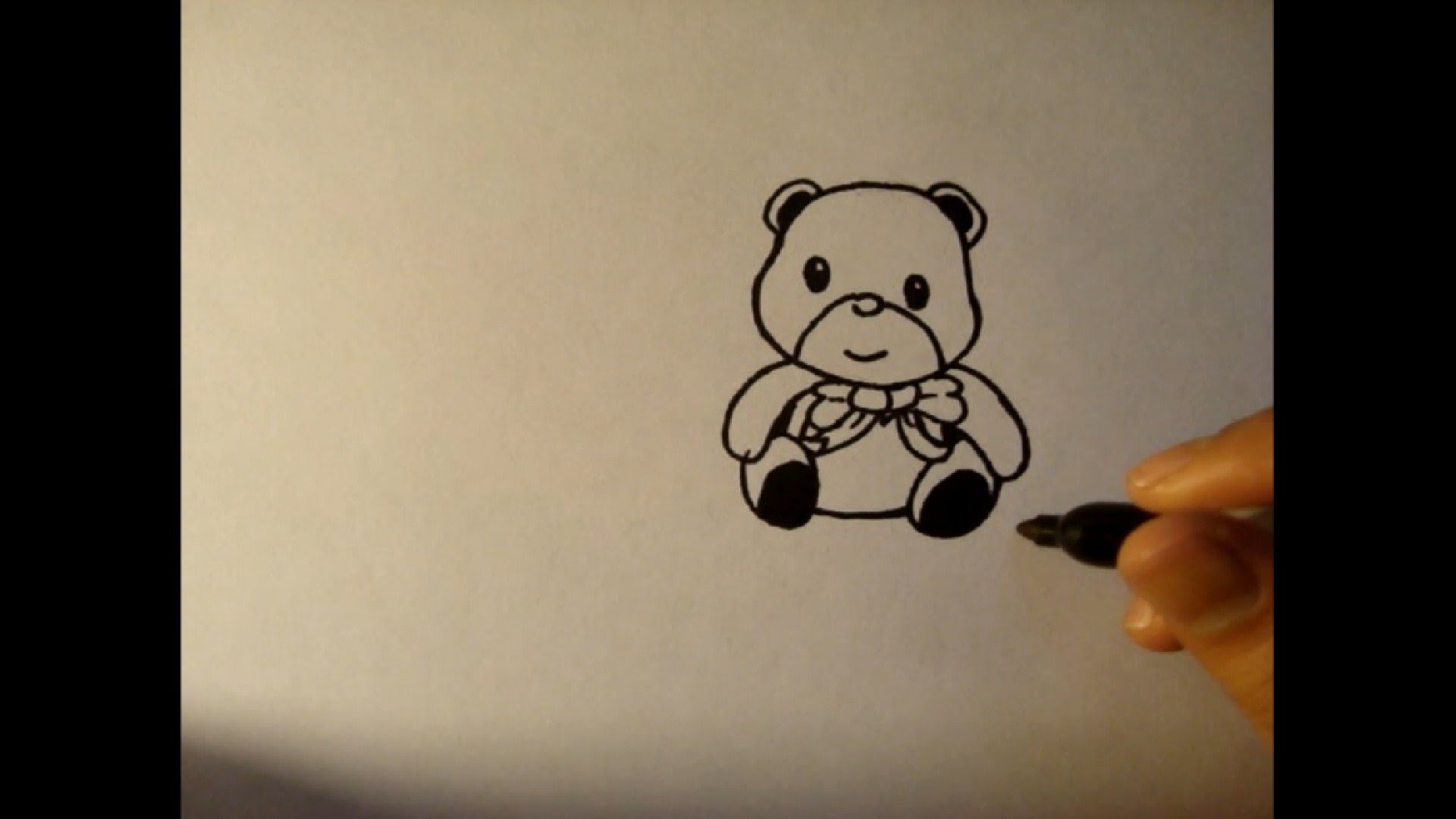 1920x1080 How To Draw Teddy Bearstep By Step Easy Tutorial For Beginners