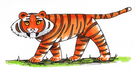 450x233 Learn To Draw A Tiger Real Easy! Shoo Rayner Author