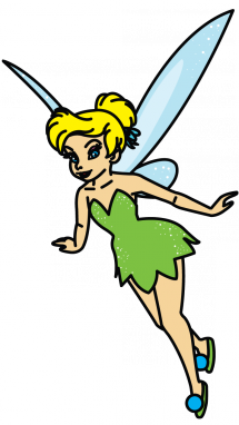 215x382 How To Draw Tinkerbell, Fairy Tales, Easy Step By Step Drawing