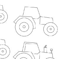 200x200 How To Draw A Tractor, Step By Step. (Art, Kids, Drawing Lesson
