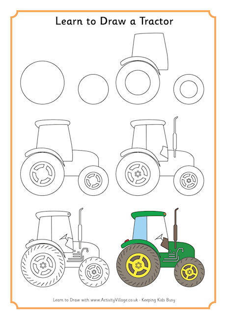 460x650 Learn To Draw A Tractor 460 2.jpg