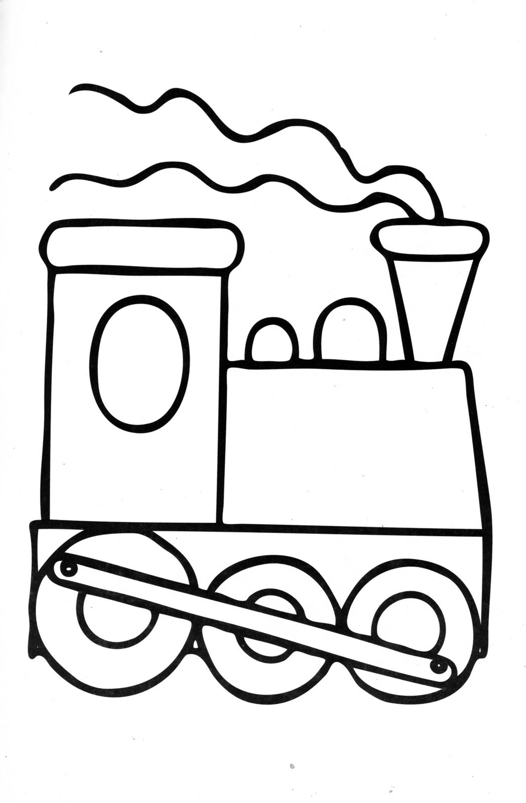 1048x1600 Train Coloring Pages