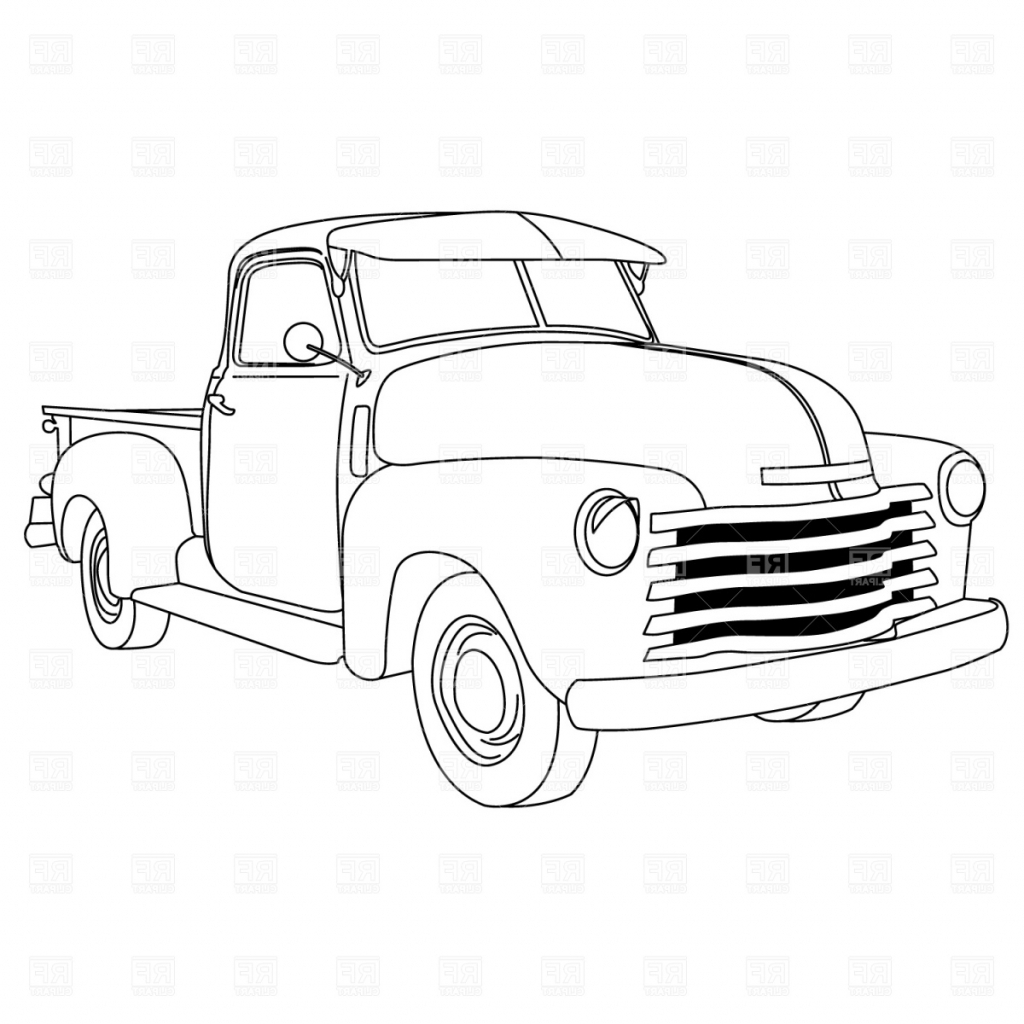 1024x1024 How To Sketch 3d Truck 2 Easy Ways To Draw A Truck (With Pictures