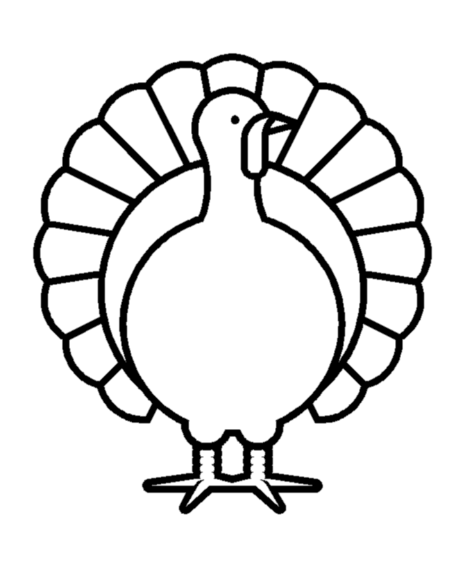670x820 Easy Turkey Clipart