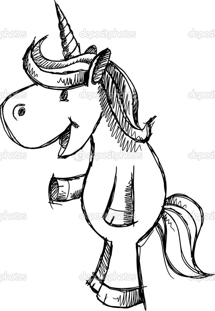 707x1023 The Best Unicorn Sketch Ideas On Unicorn Drawing