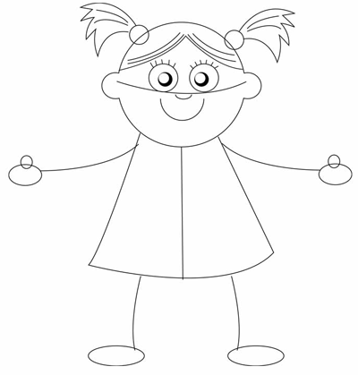 400x419 How To Draw Baby Dolls With Easy Step By Step Drawing Tutorial