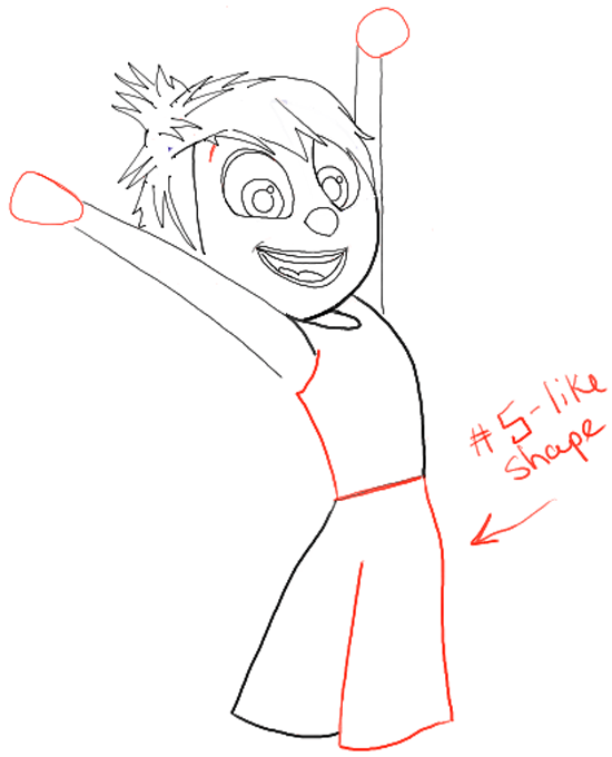 550x680 How Draw Joy From Disney Pixars Inside Out With Easy Steps