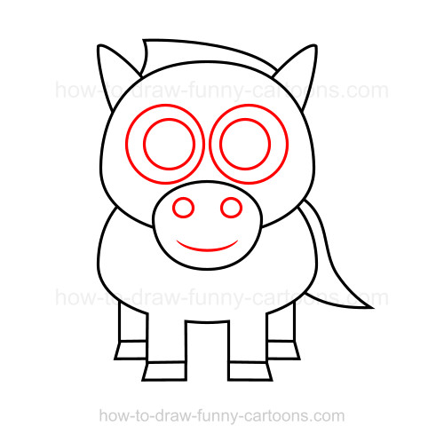 500x498 How To Draw A Zebra