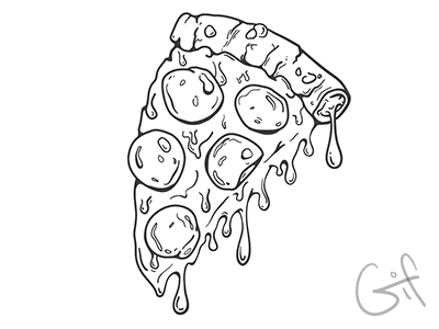 400x300 Make Money, Eat Pizza (Gif) By Eric Celedonia