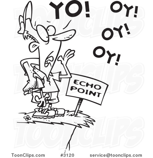 581x600 Cartoon Black And White Line Drawing Of A Guy Shouting