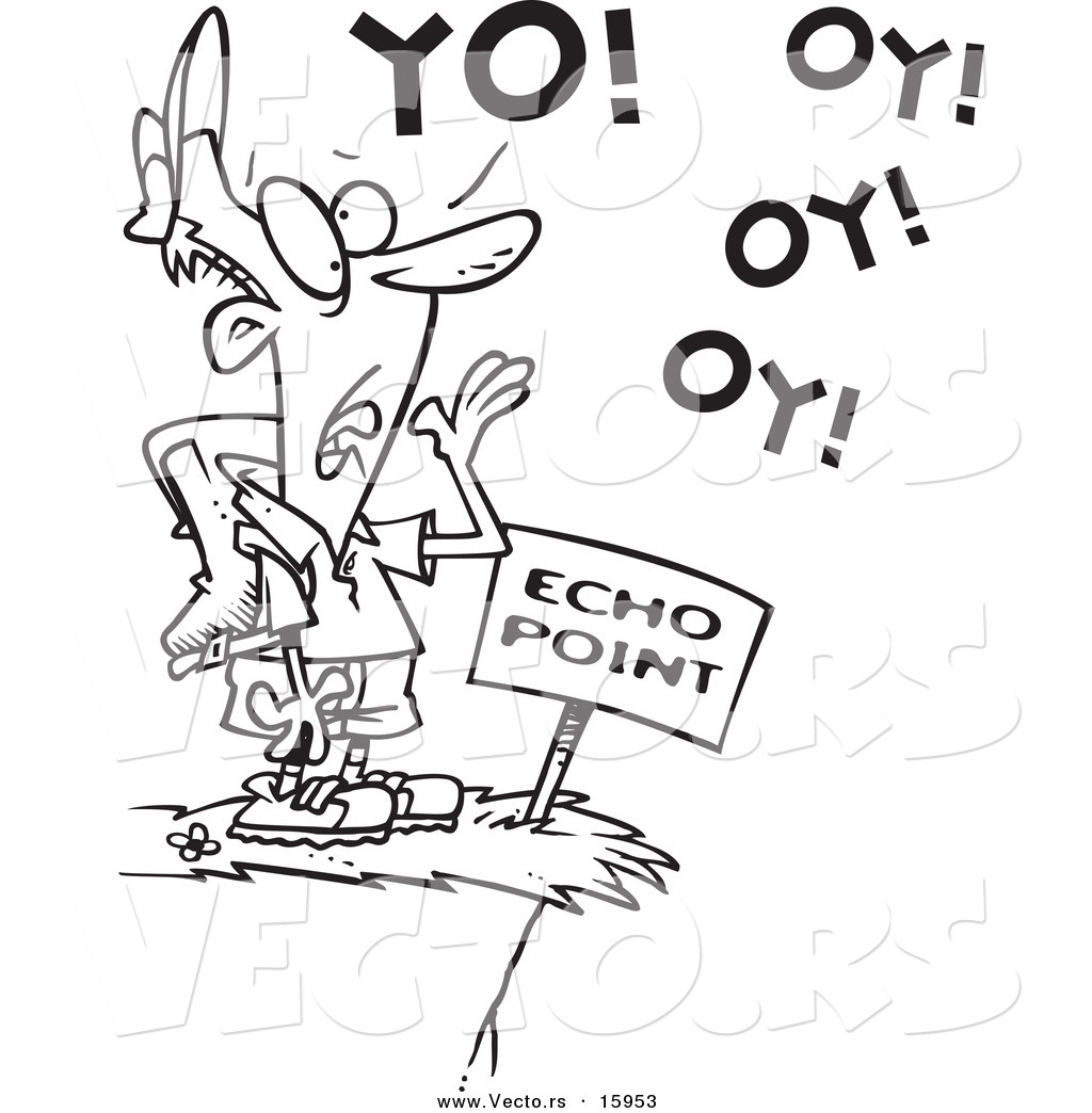 1024x1044 Vector Of A Cartoon Man Shouting