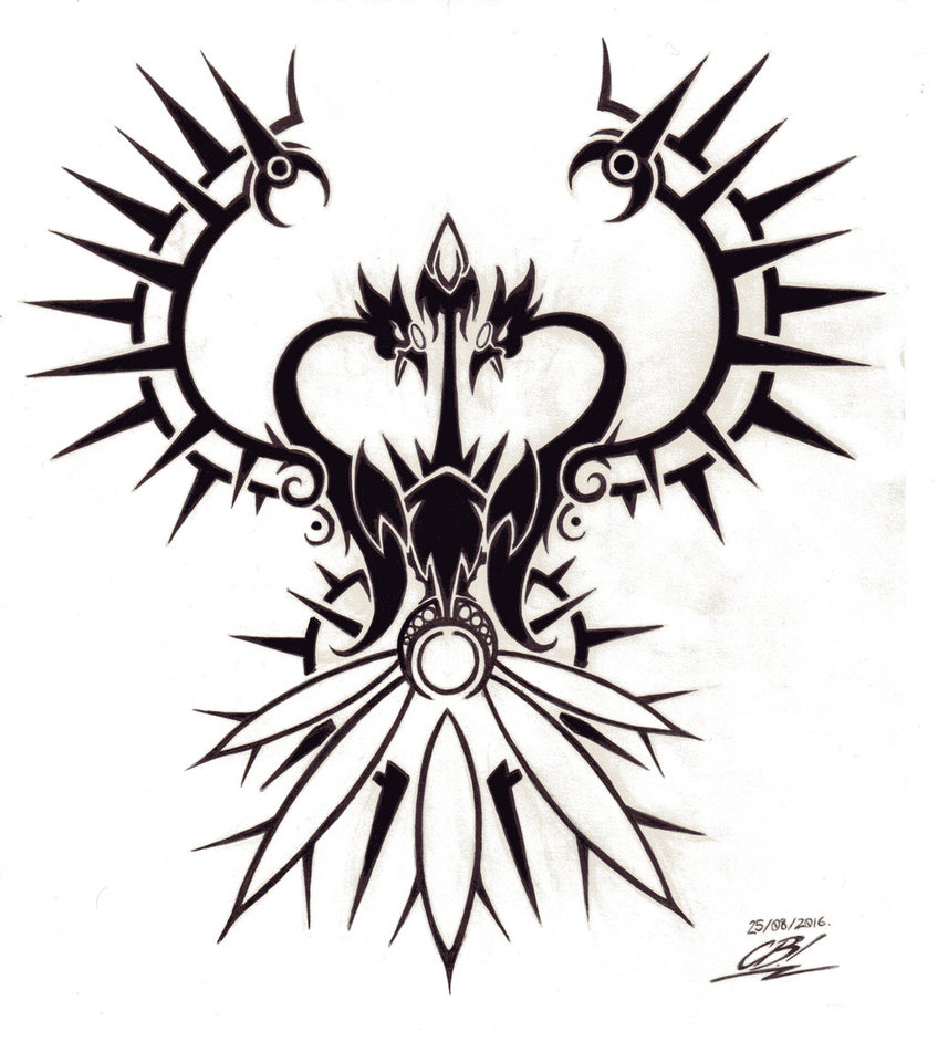 848x942 Black Phoenix Tattoo Mkii