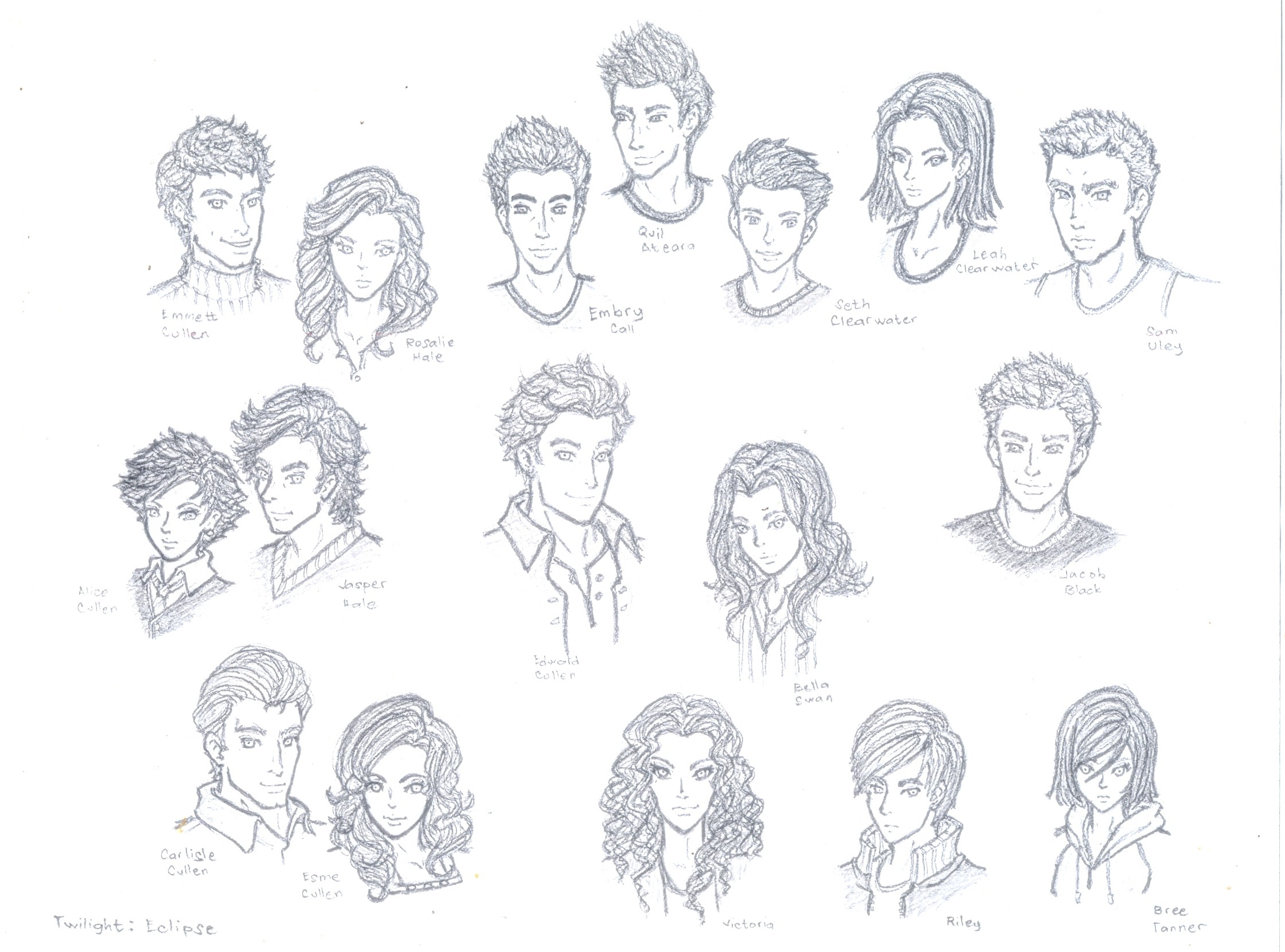 2241x1661 Twilight Eclipse Characters By Blo0dheaven