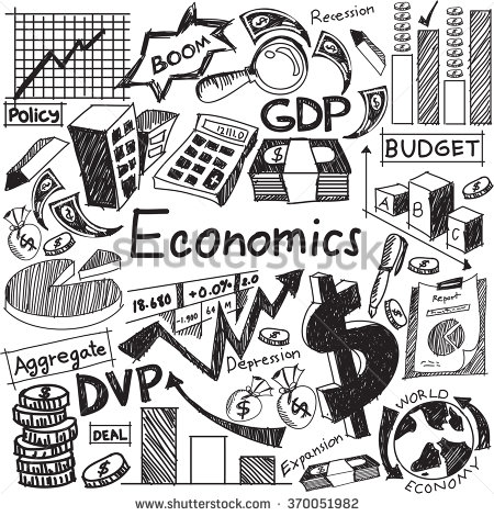 450x470 Economics And Financial Education Handwriting Doodle Icon