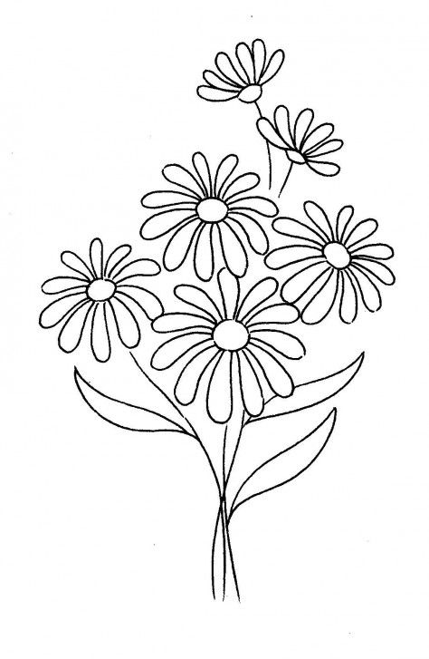 474x727 The Best Daisy Flower Drawing Ideas On How To Draw