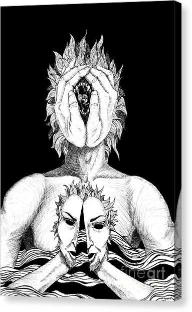 383x622 The Stuff Of Nightmares Digital Edit Drawing By Gabrielle Lang