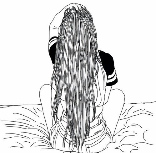 499x487 And, Art, Black, Draw, Drawing, Edit, Followme, Girls, Instagram