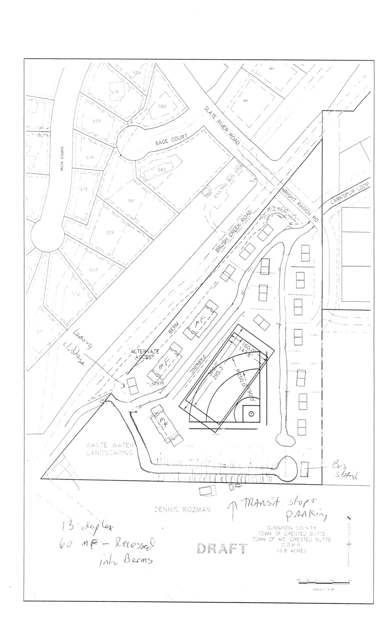 1279x2102 Summary Of Alternative Plan, Friends Of Brush Creek