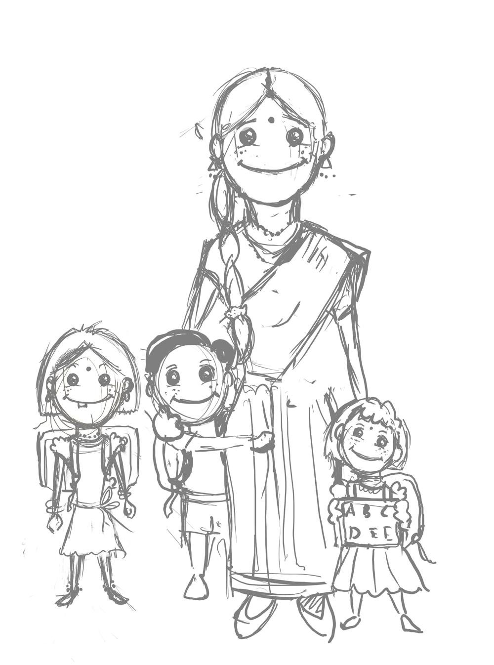 1000x1346 Girl Education By Prasadesign