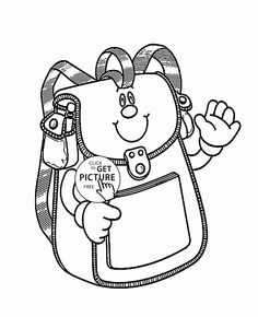 236x290 Back To School Funny Ruler Coloring Page For Kids, Educational