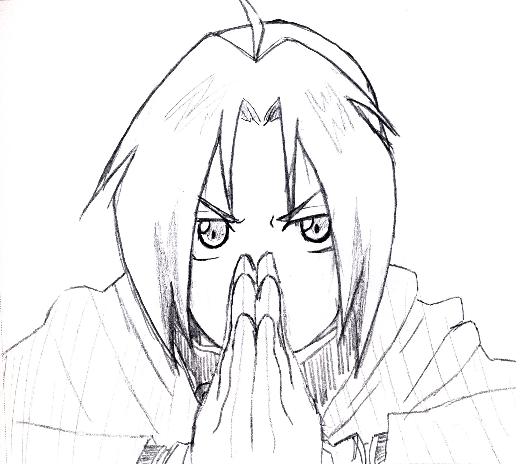 1972x1773 Edward Elric Alchemy Sketch By Kanashigd