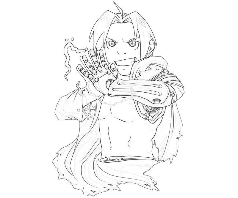 800x667 Edward Elric Pose Art Paper