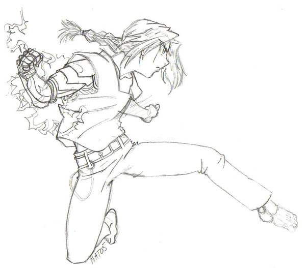 600x527 Edward Elric Sketch By Natchan84