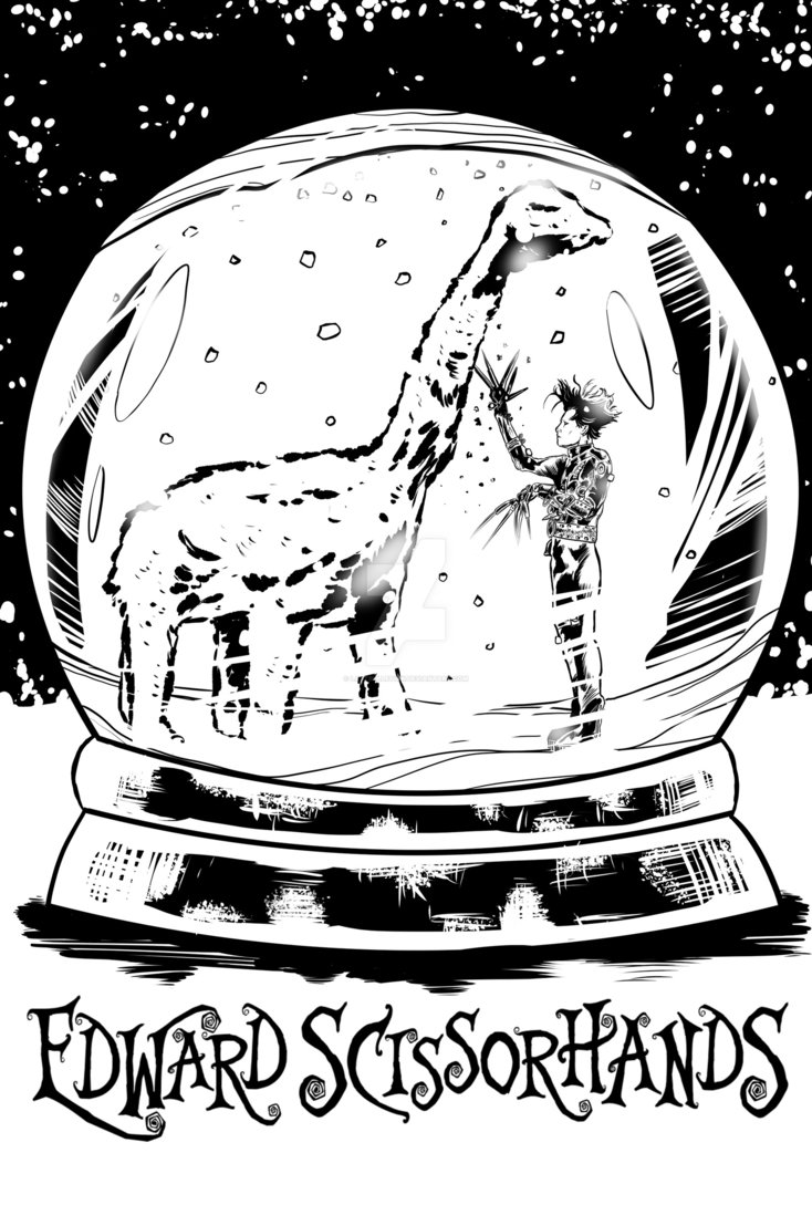 734x1089 Edward Scissorhands By Lastbulletink