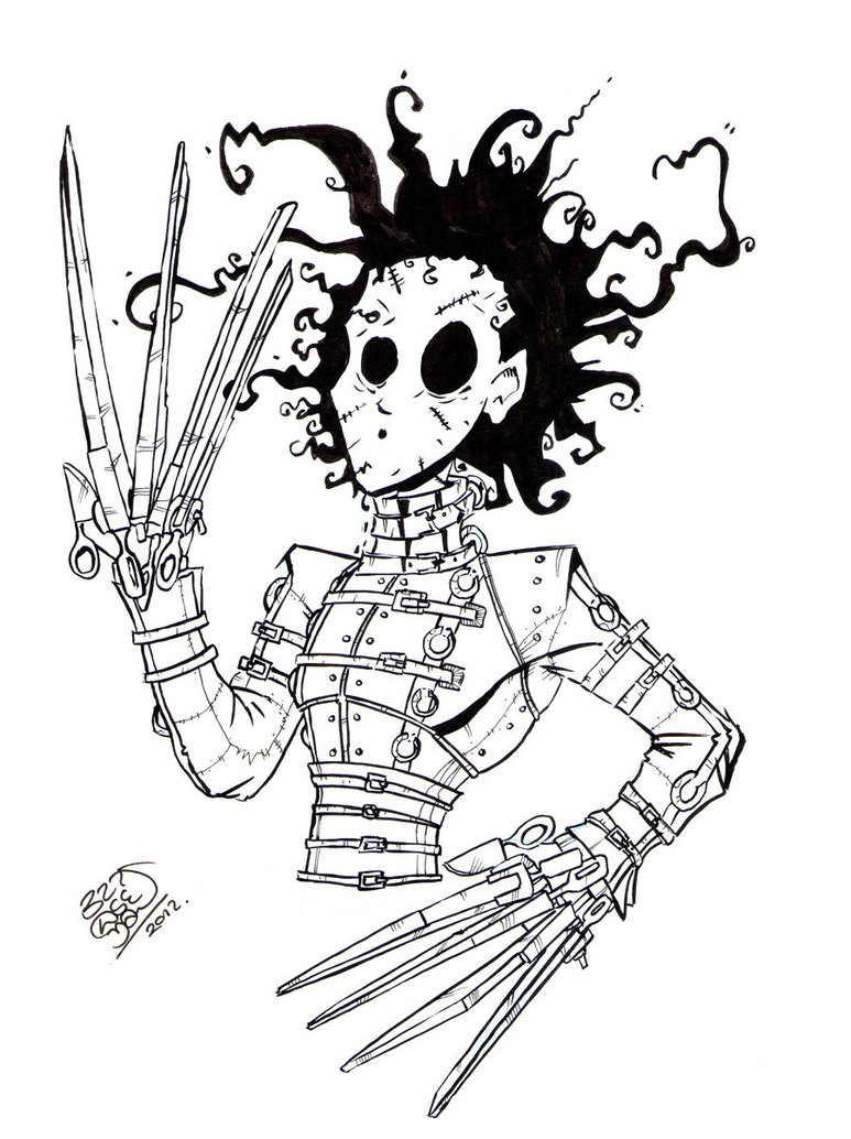 773x1034 Edward Scissorhands By Lloydbridgeman