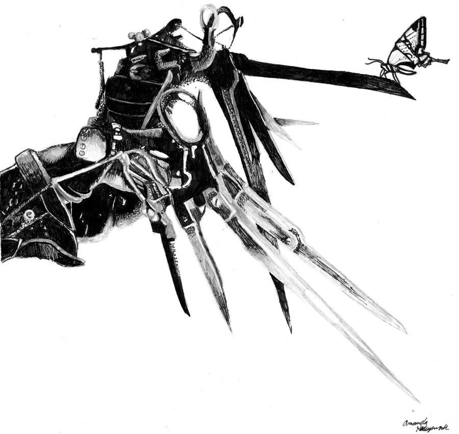 900x850 Edward Scissorhands By Donuttyphoon