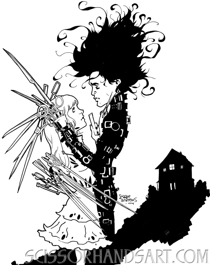 714x900 Kaare Andrews Edward Scissorhands Amp Kim Boggs, In Randy Amp Laura