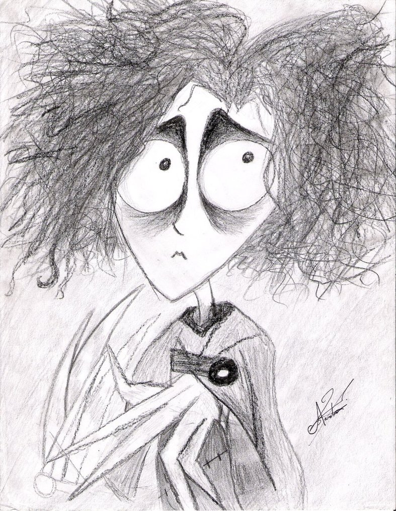 787x1014 Edward Scissorhands By Esmeralda8