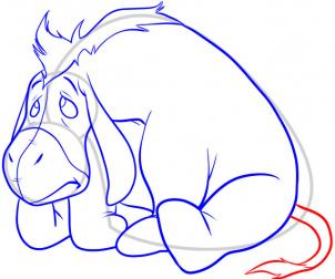 302x252 How To Draw How To Draw Eeyore