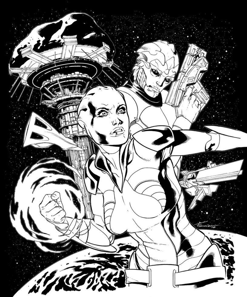 815x980 Mass Effect Redemption By Omarfrancia