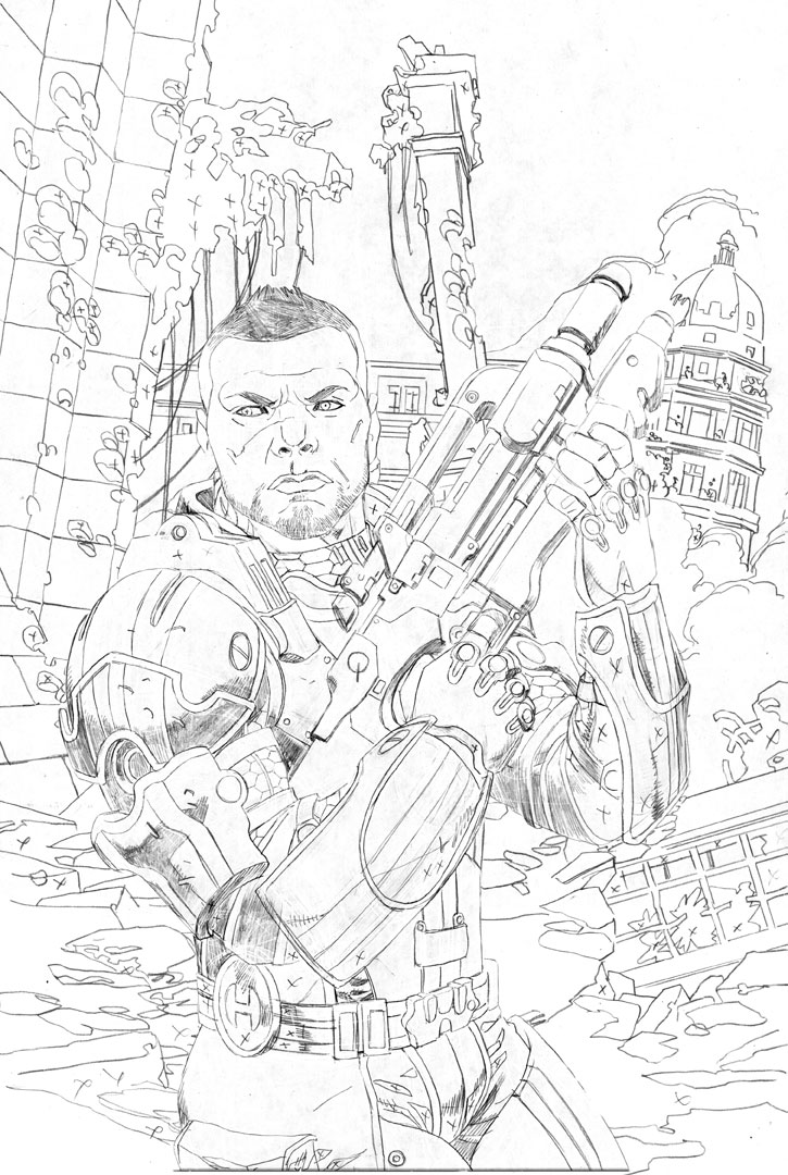 725x1080 Mass Effect Homeworlds 1 Variant Pencil By Misterhardtimes